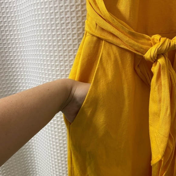 NWT LOFT Tie Waist Halter Dress - Picture 5 of 6